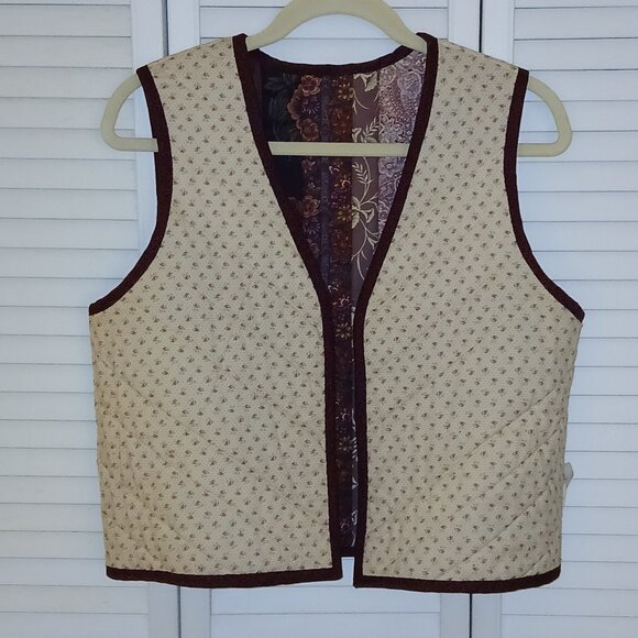 Hand Crafted Patchwork Vest - Multicolor - Picture 7 of 10